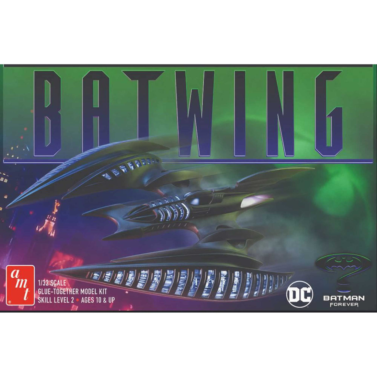 AMT 1290 Batman Forever Batwing 1:32 Model Kit
