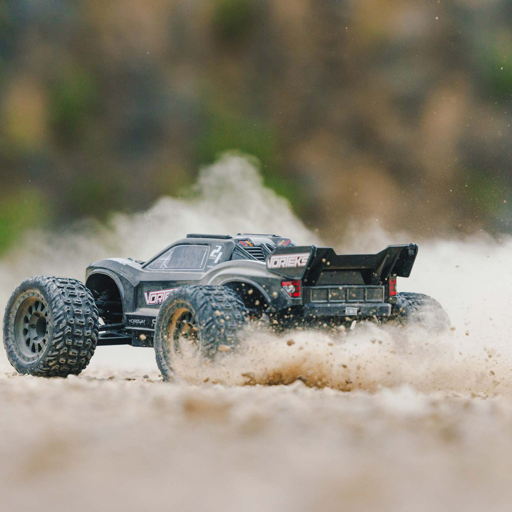 ARRMA RC Truck 1/10 VORTEKS 4X2 Boost MEGA 550 Brushed Stadium Truck RTR