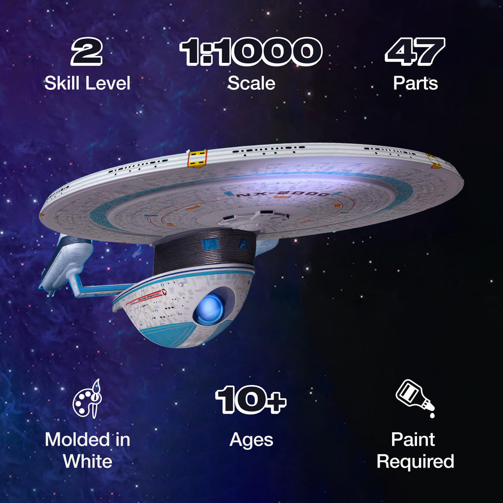 AMT 1257M Star Trek U.S.S. Excelsior Model Kit
