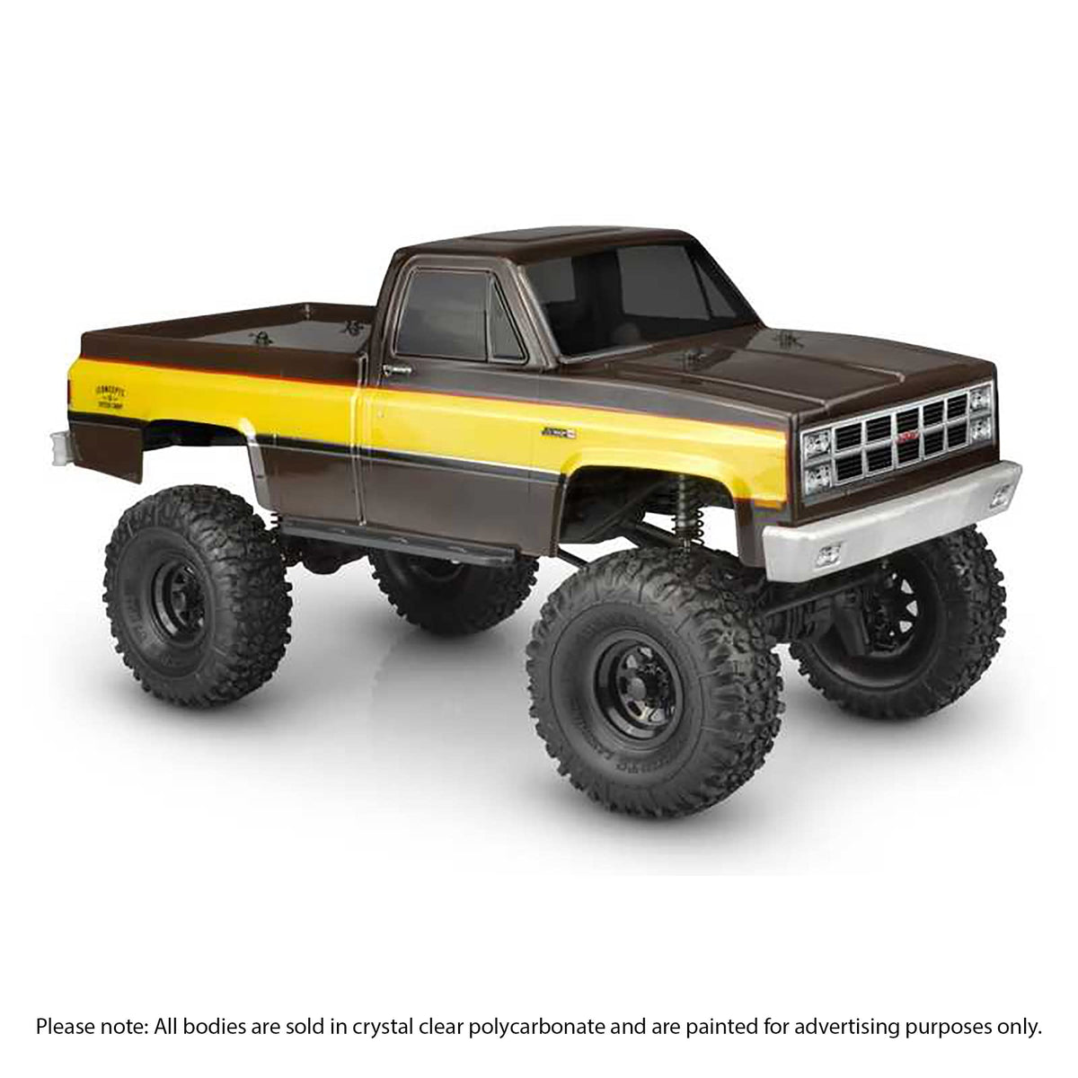 J-Concepts 363 1982 GMC K10 Clear Body