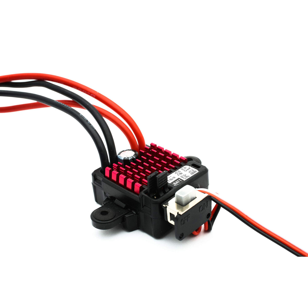 Dynamite DYNS2210 Waterproof WP 60A Fwd/Rev Brushed ESC: Vaterra 1/10 Ascender