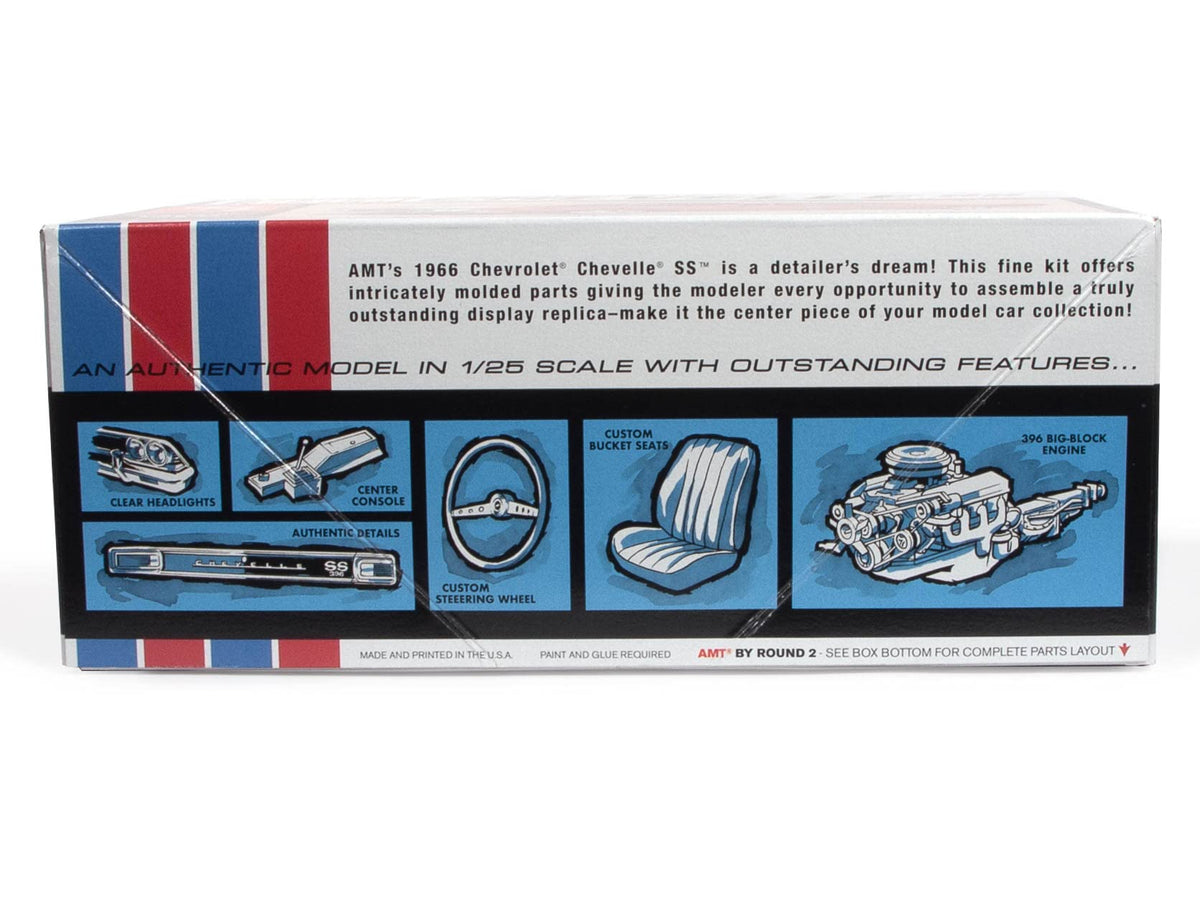 AMT 1342 1966 Chevy Chevelle SS Model Kit
