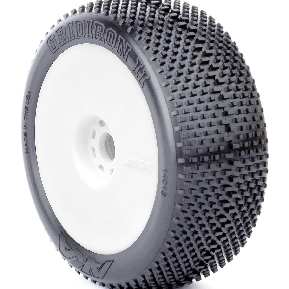 AKA 14013QRW 1/8 Gridiron II Super Soft Long Wear, EVO White,BX