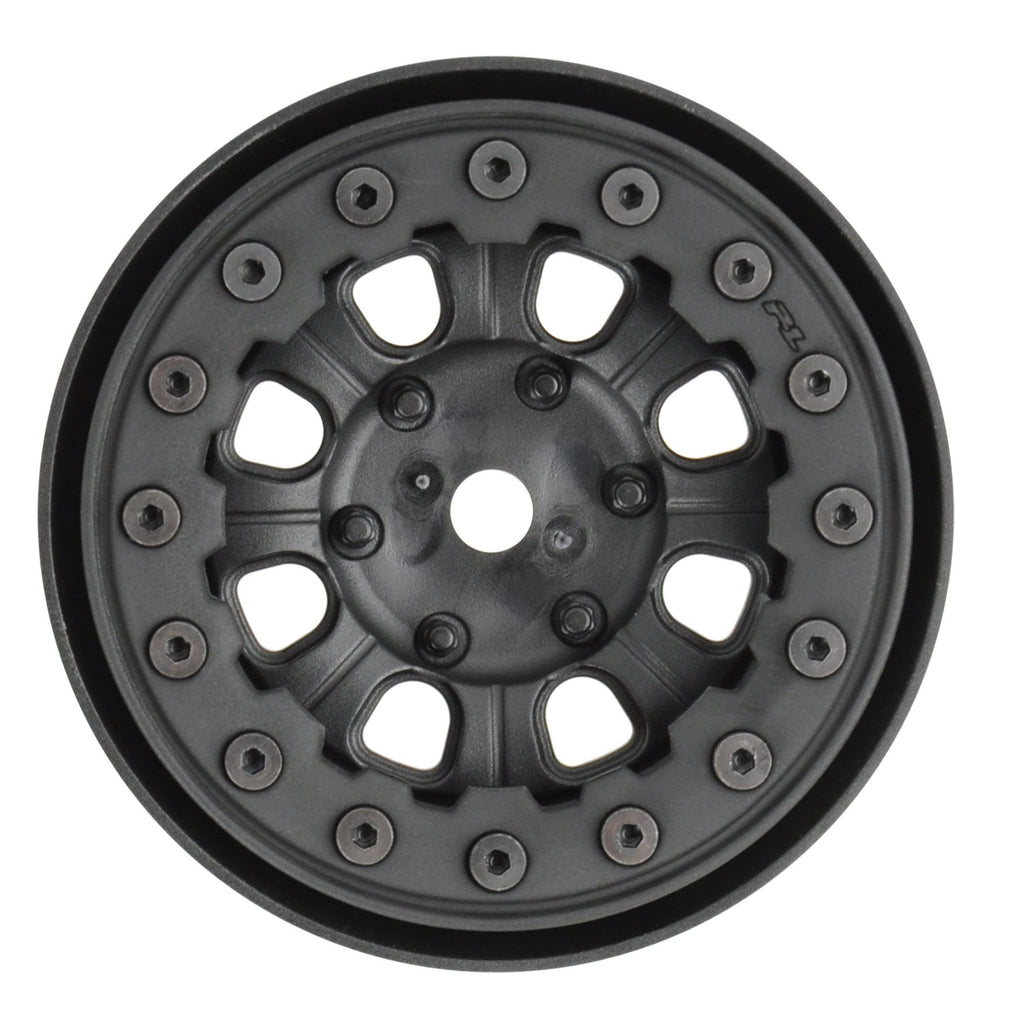 Pro-Line 274715 Denali 1.9 BeadLoc 8 Spoke Fr/Rear Wheels(2)