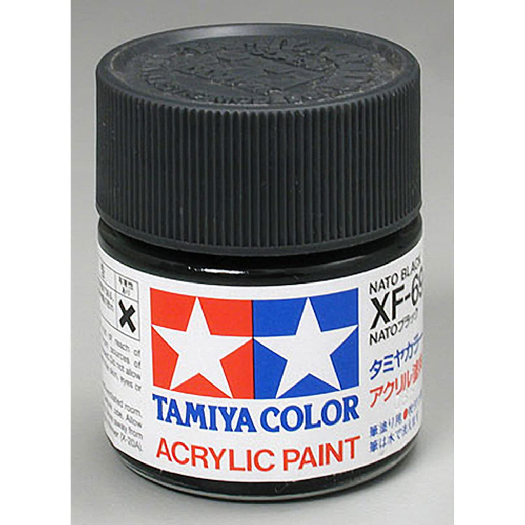 Tamiya 81369 Acrylic XF69, NATO Black