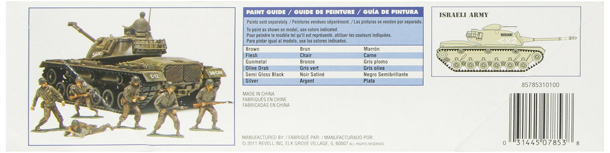 Revell 857853 1/35 M-48 A-2 Patton Tank Model