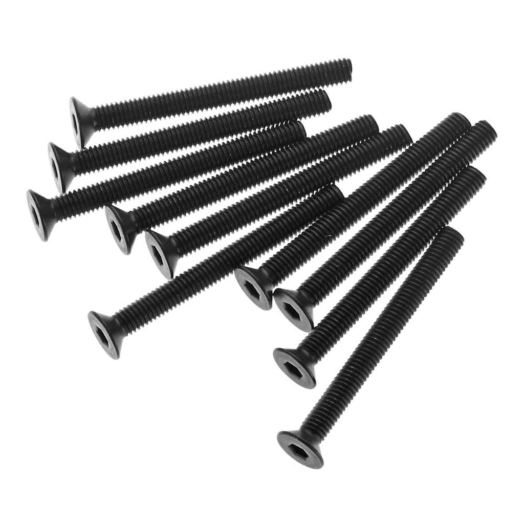 Axial AXA0151 Black Hex Socket Flat Head Screws(10) M3x30mm: 1/8 Yeti XL