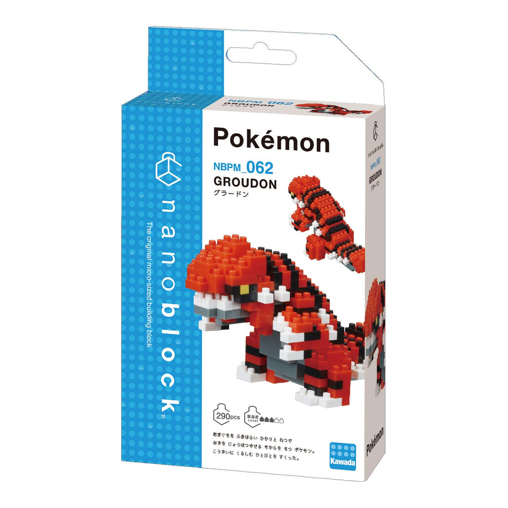 Nanoblock 21679 Groudon "Pokemon", Nanoblock Pokemon Series