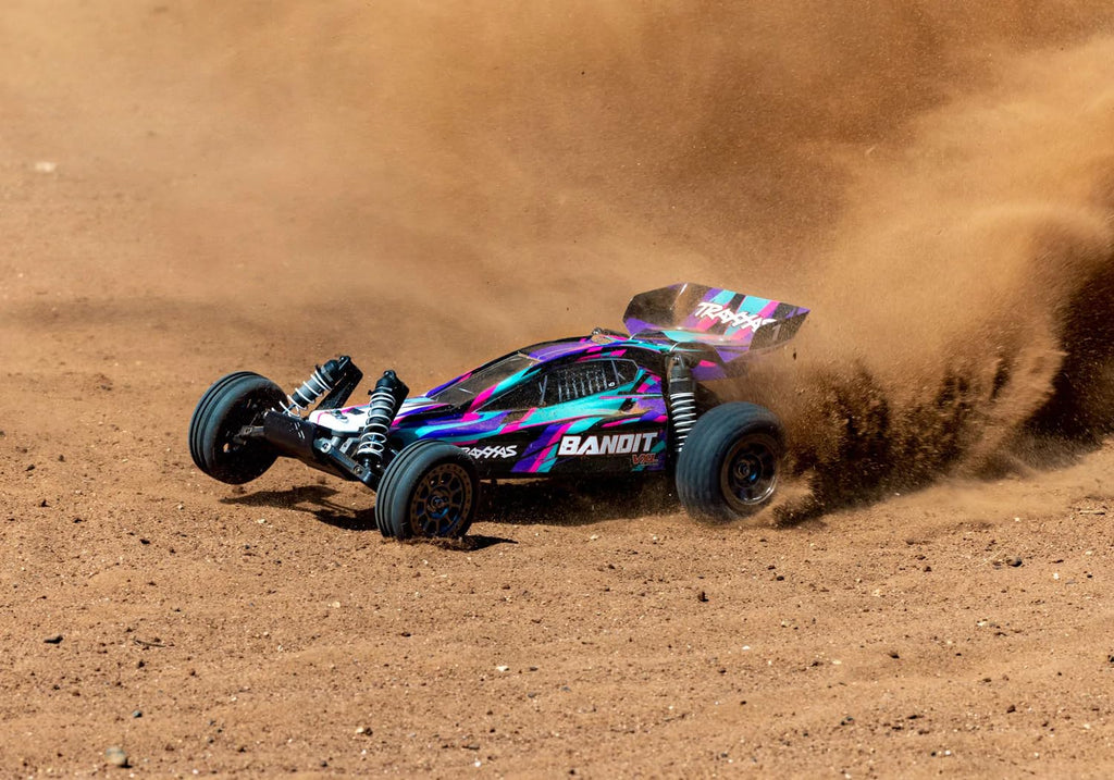 Traxxas 24076-4-PRPL Bandit VXL: 1/10 Scale Off-Road Buggy, VXL-3S Brushless