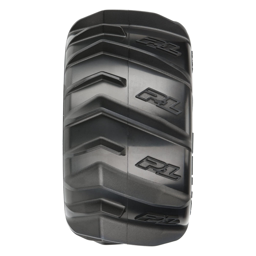 Pro-Line 1019310 Dumont 2.8" Sand/Snow MTD Raid Black Wheels F/R