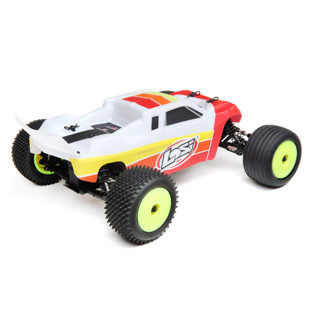 Losi LOS01019T1 Mini-T 2.0 2WD Stadium Truck Brushless RTR, Red