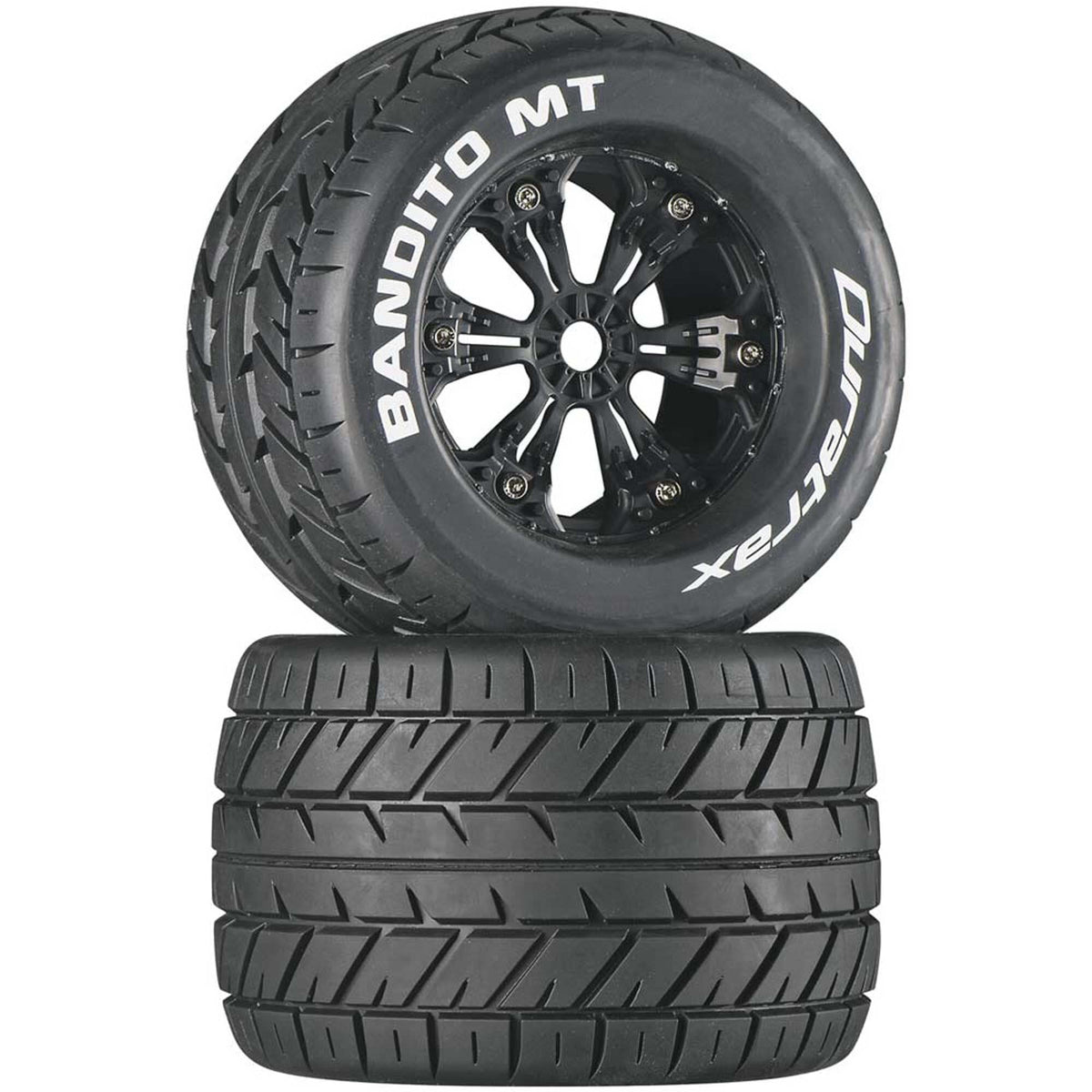 DuraTrax DTXC3574 Bandito MT 3.8 Mounted Black (2)
