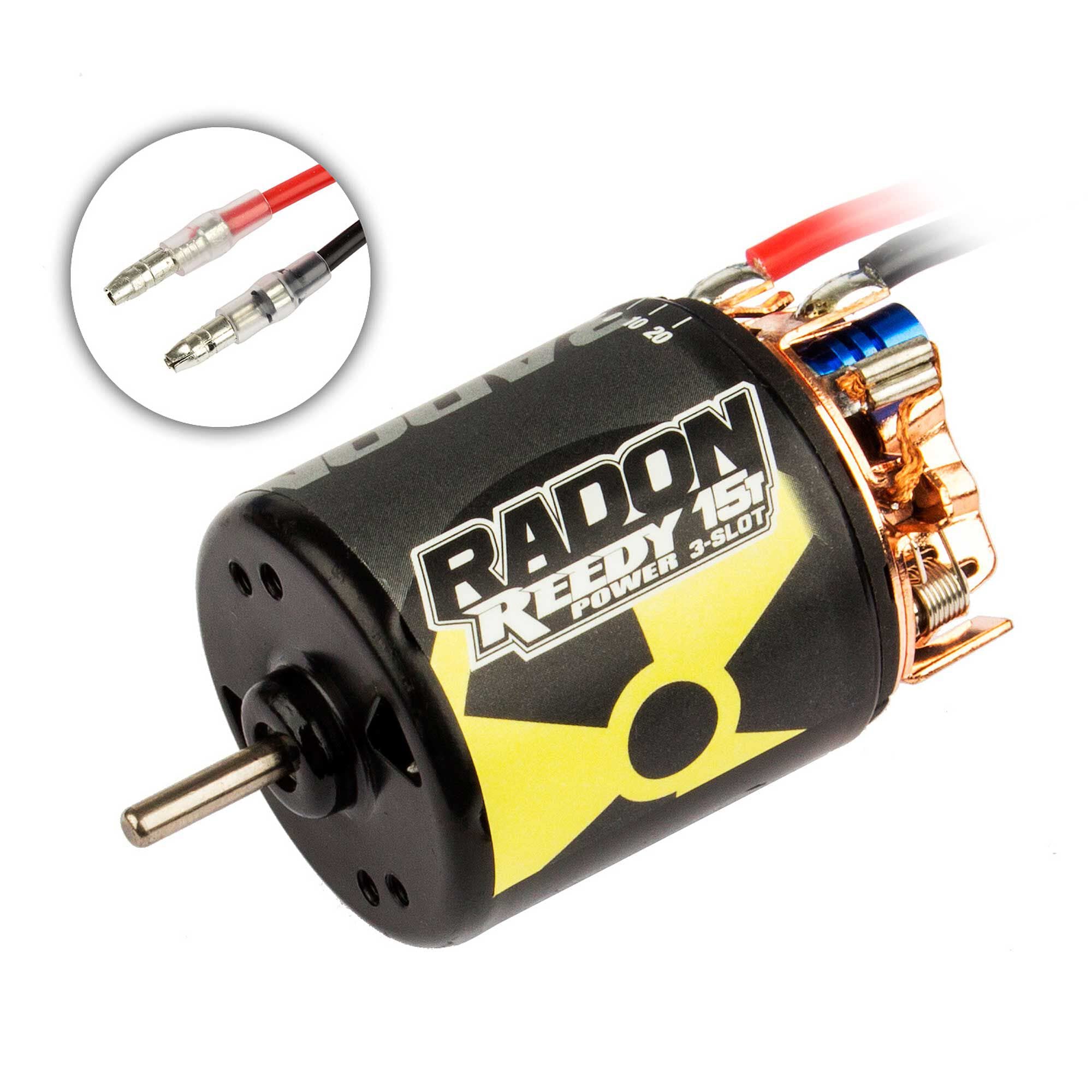 Team Associated 27425 Reedy Radon 2 15T 3-Slot 4100Kv Brushed Motor