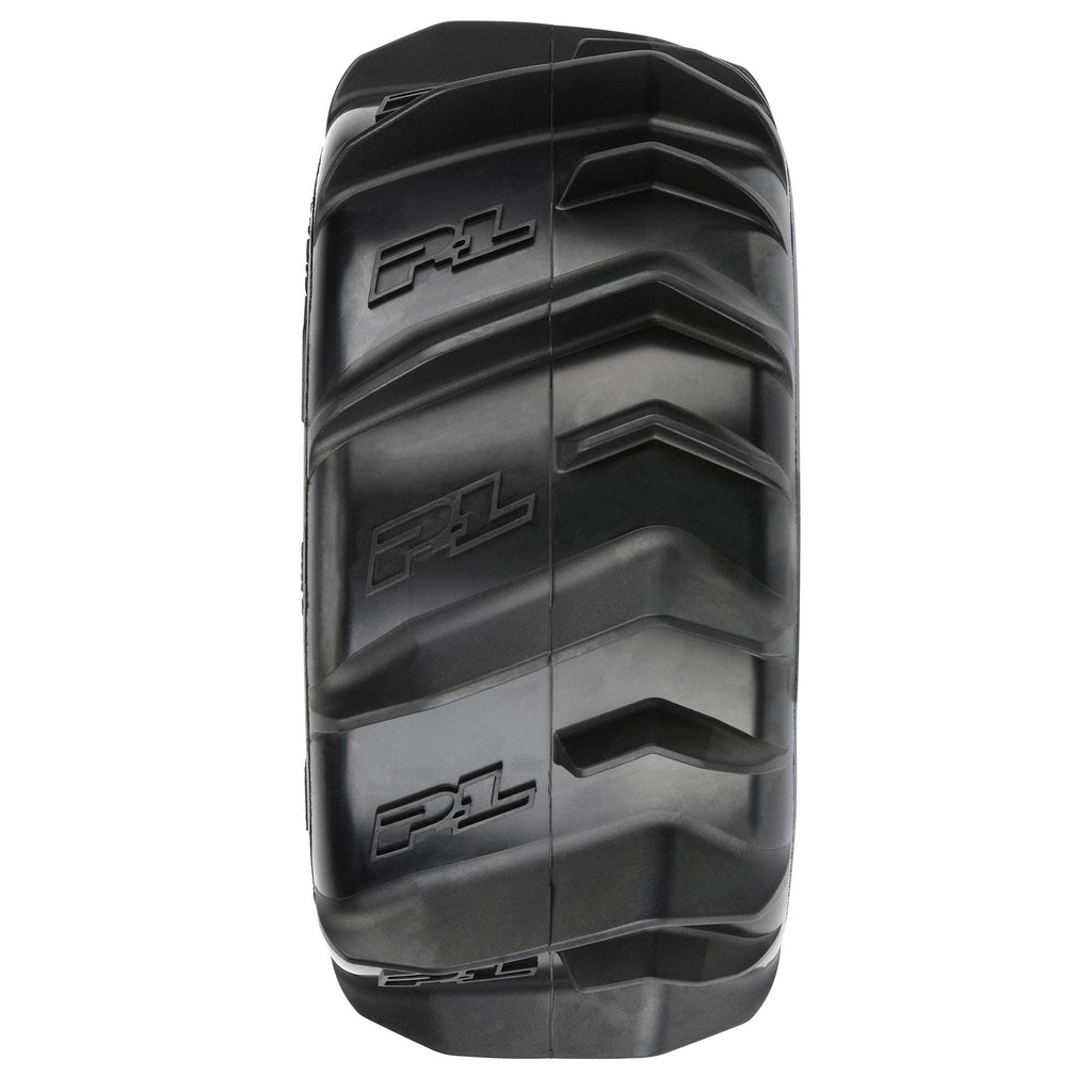 Pro-Line 1019210 Dumont 3.8" Paddle MTD on Raid Black 17mm F/R