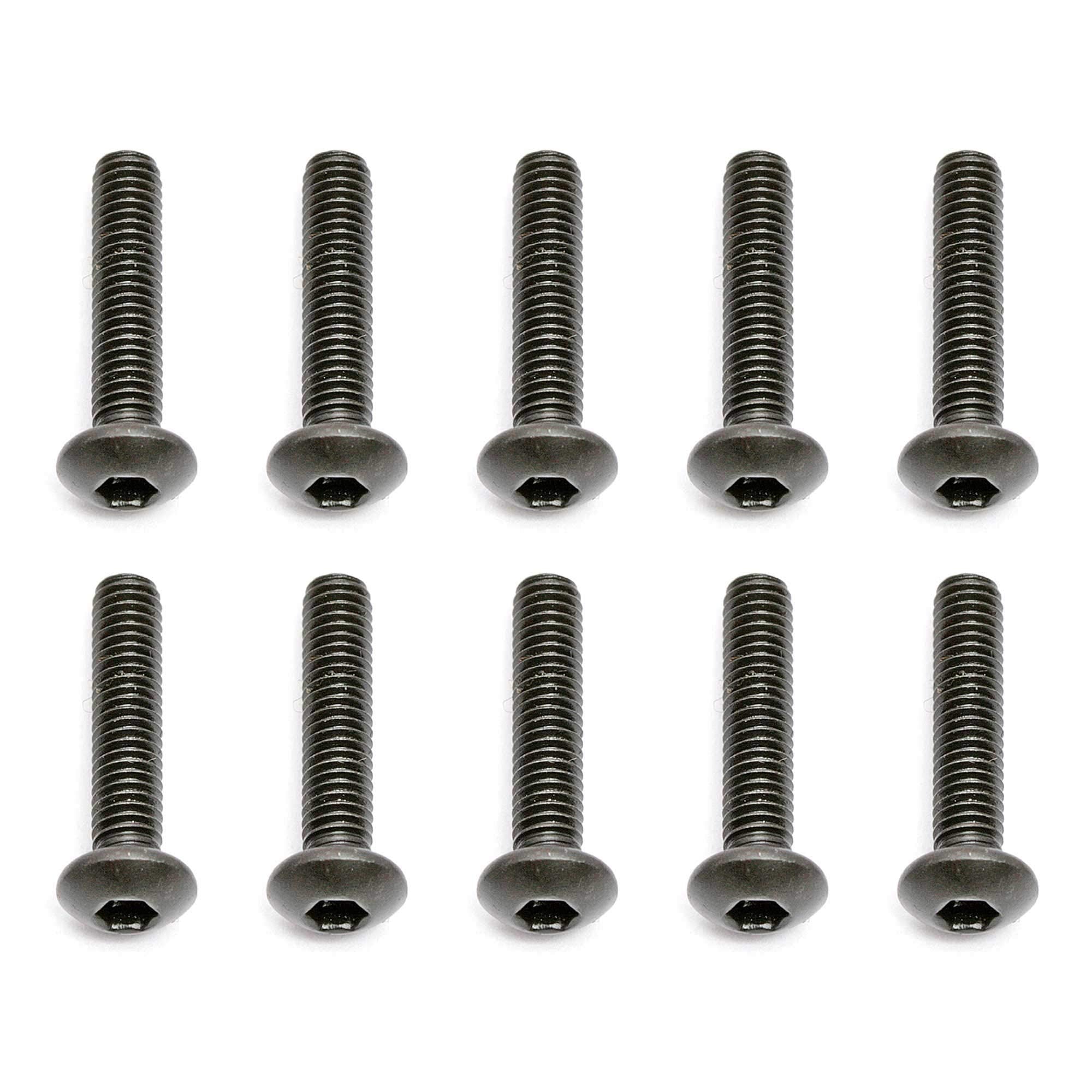 Team Associated 25187 Button Head Hex Screw M3x14mm (20)