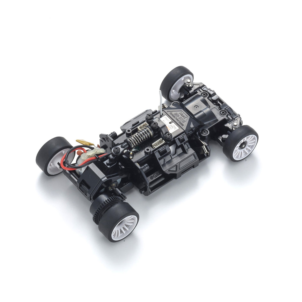 Kyosho 32332W-B Mini-Z RWD McLaren F1 GTR White Kit, w/ MR-03 RS Chassis