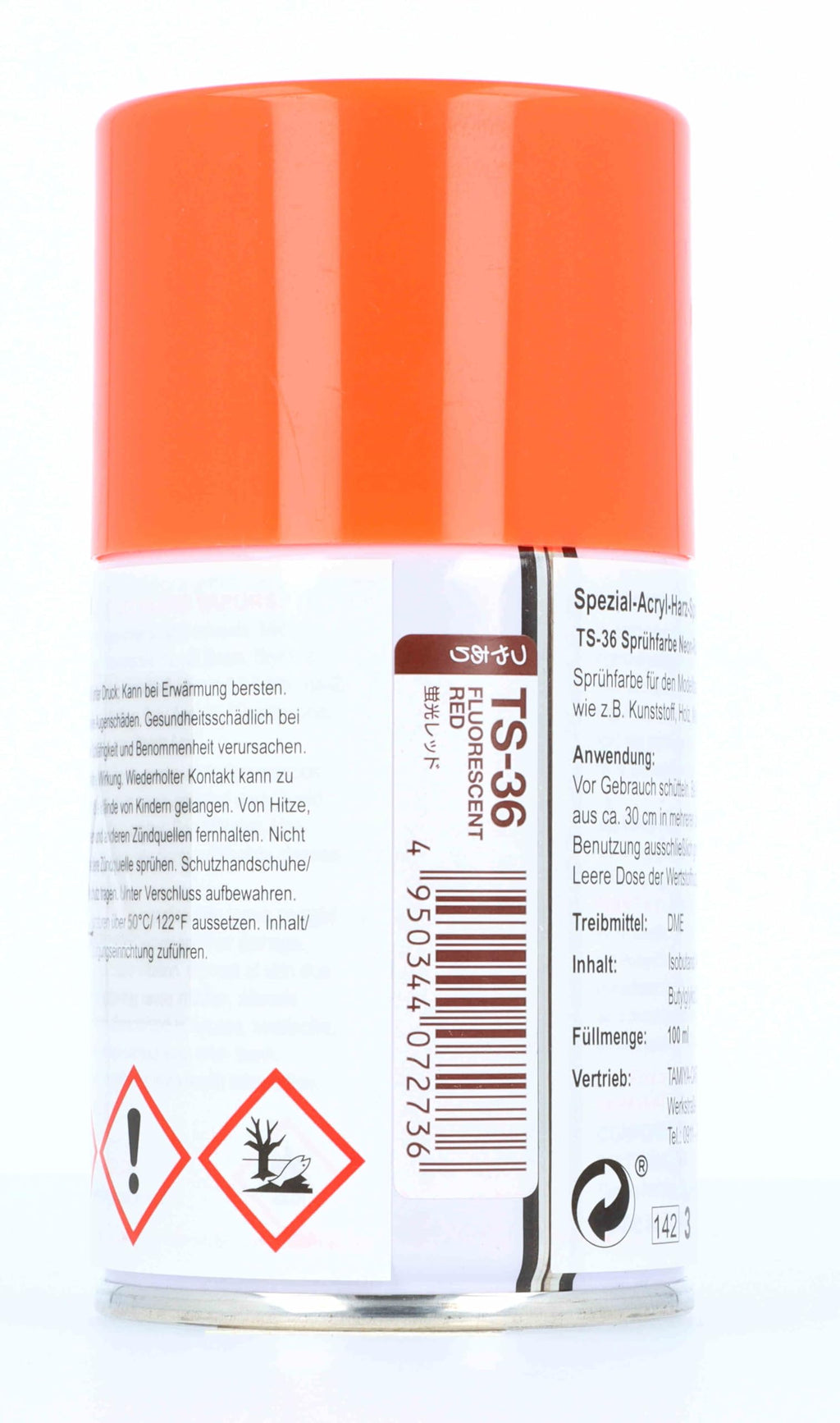 Tamiya 85036 Spray Lacquer TS-36 Fluorescent Red - 100ml Spray