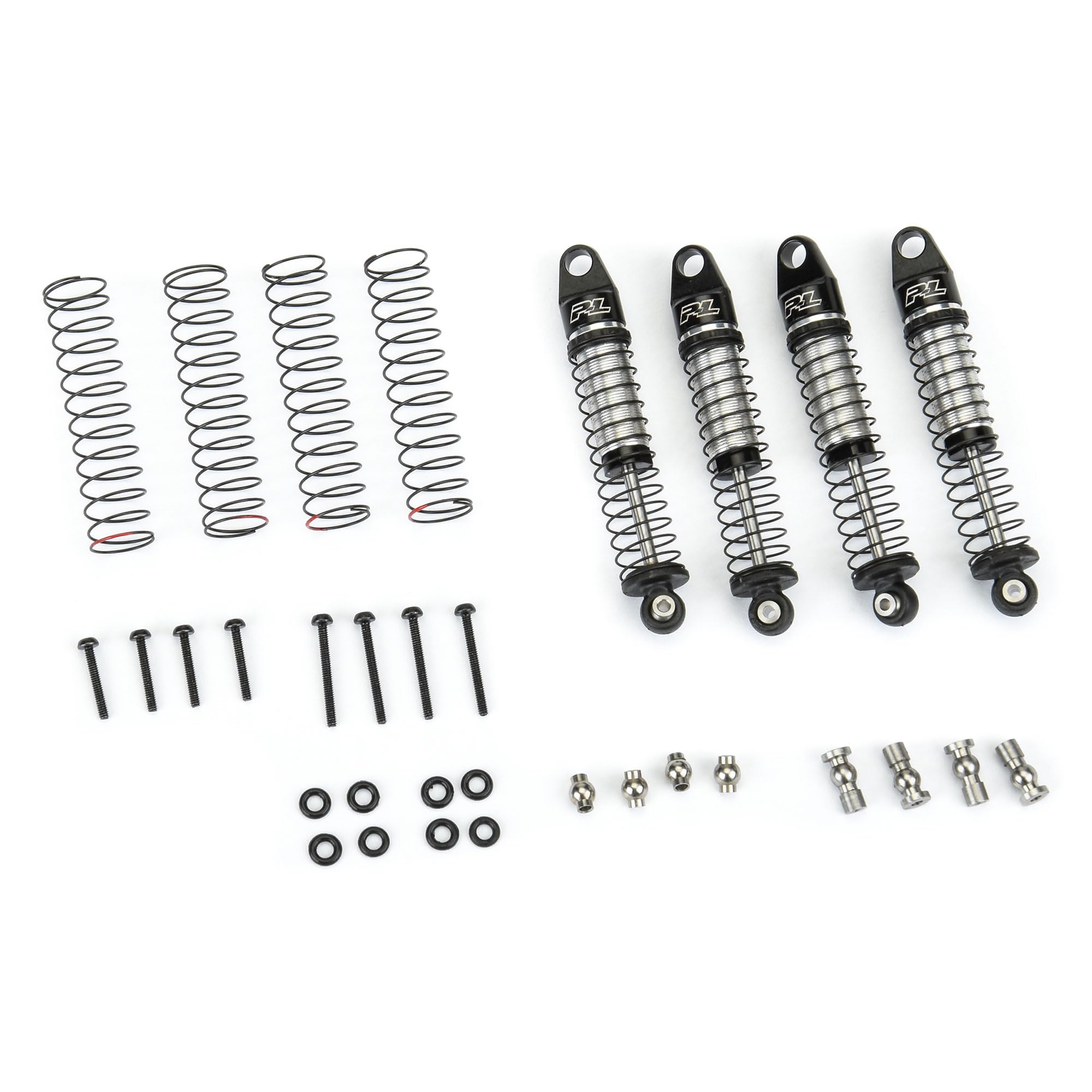 Pro-line Racing 639100 Big Bore Scaler Shocks (50mm) (4) for SCX24 & AX24