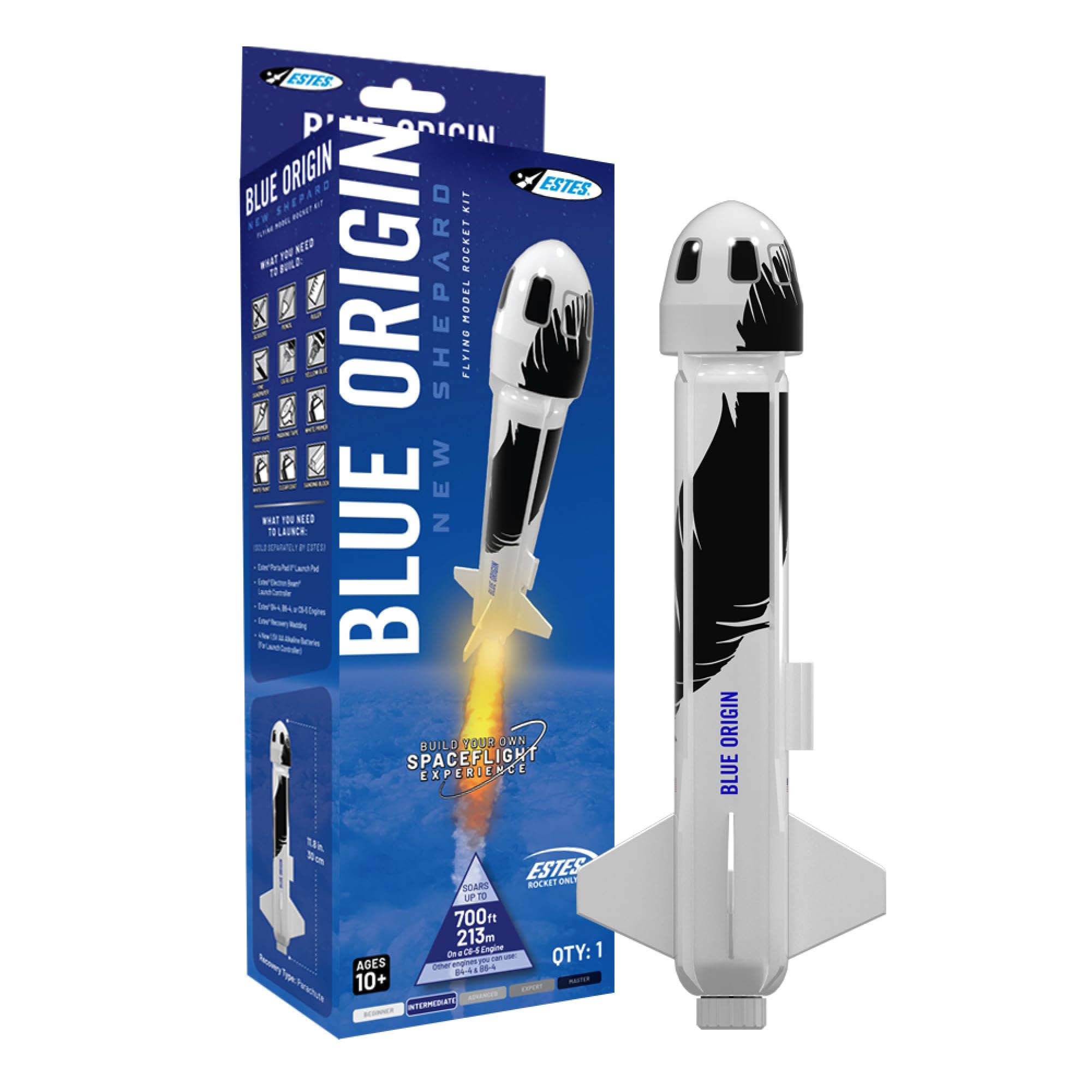 Estes 7315 Blue Origin New Shepard Builder Kit