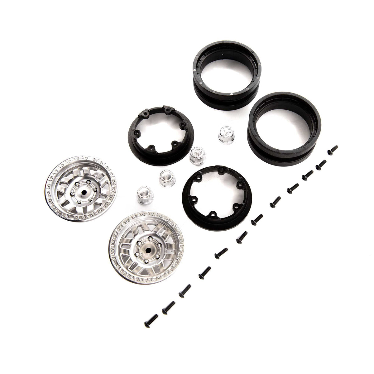 Axial AXI43009 1.9 KMC Machete Beadlock Wheels, Satin (2)