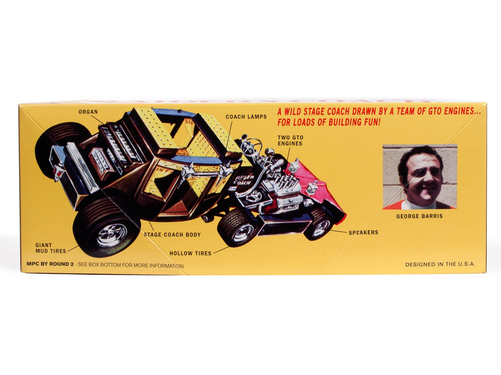 MPC 977 1/25: George Barris Raiders Coach Model Kit