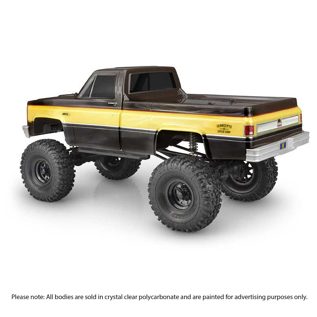 J-Concepts 363 1982 GMC K10 Clear Body