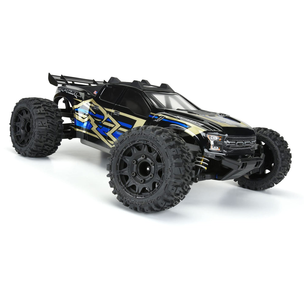 Pro-Line 1015910 Trencher LP 2.8" MTD Raid Black 6x30 F/R