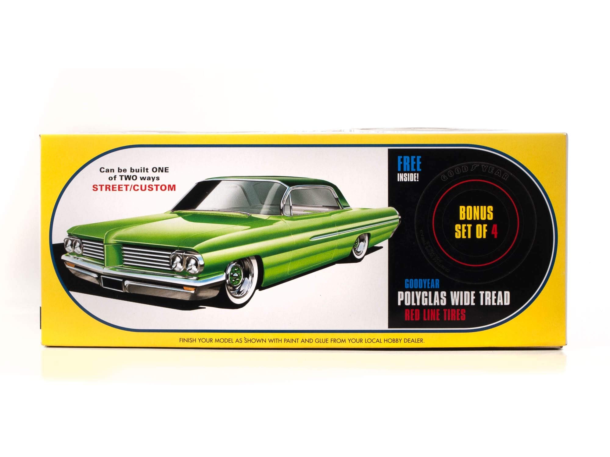 AMT 1092 1/25 1962 Pontiac Catilina Polyglas Gasser II Model Kit