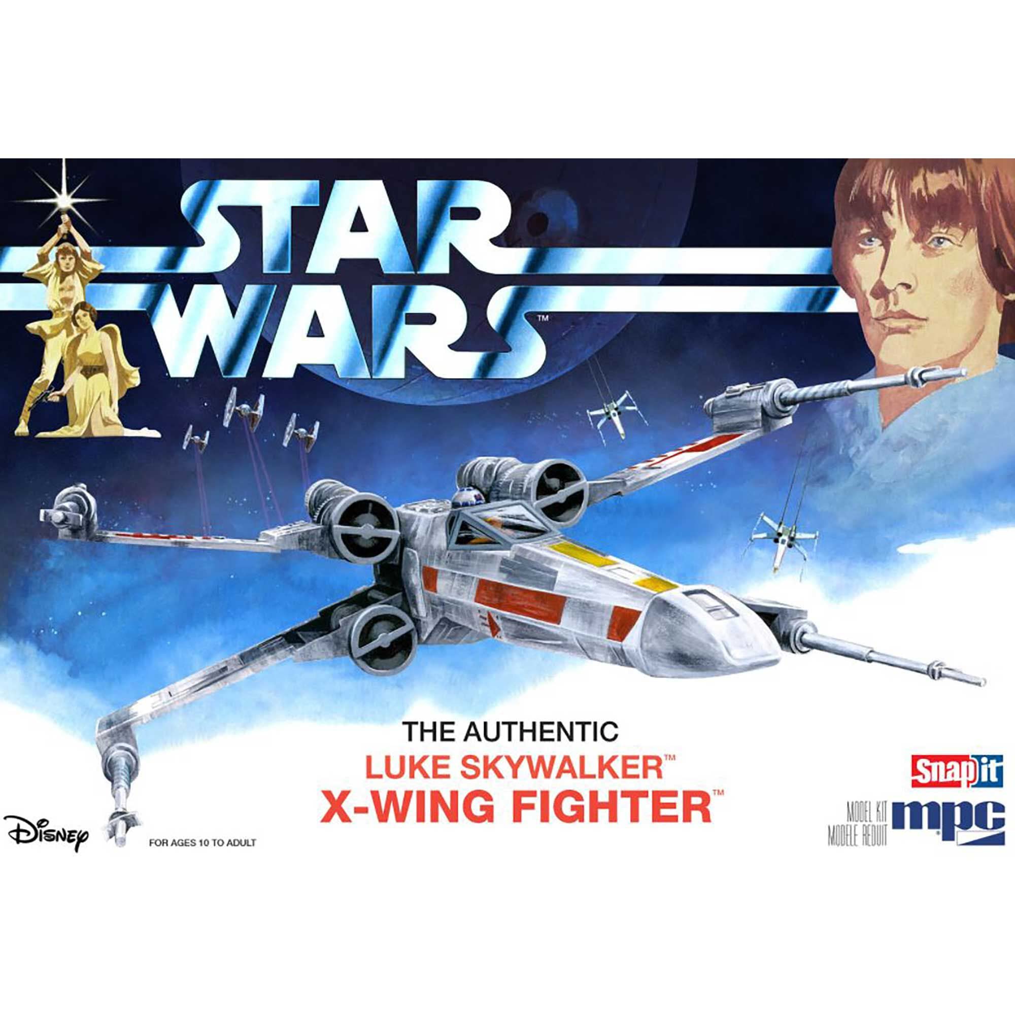 MPC 948 Star Wars: A New Hope X-Wing Fighter (Snap) 1:63 Model Kit