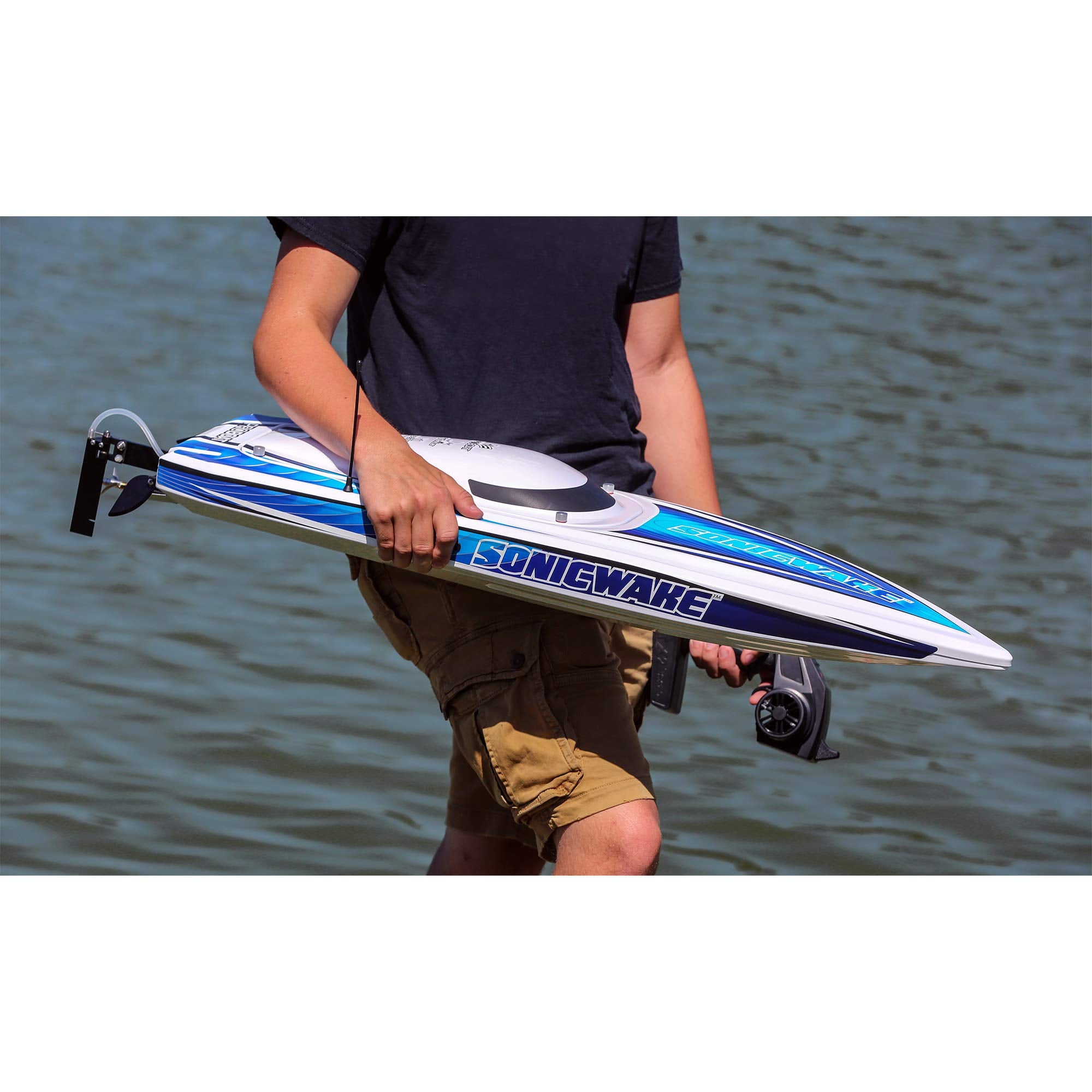 Pro Boat PRB08032T1 36" Sonicwake,Wht,Self-Right Deep-V Brushless RTR