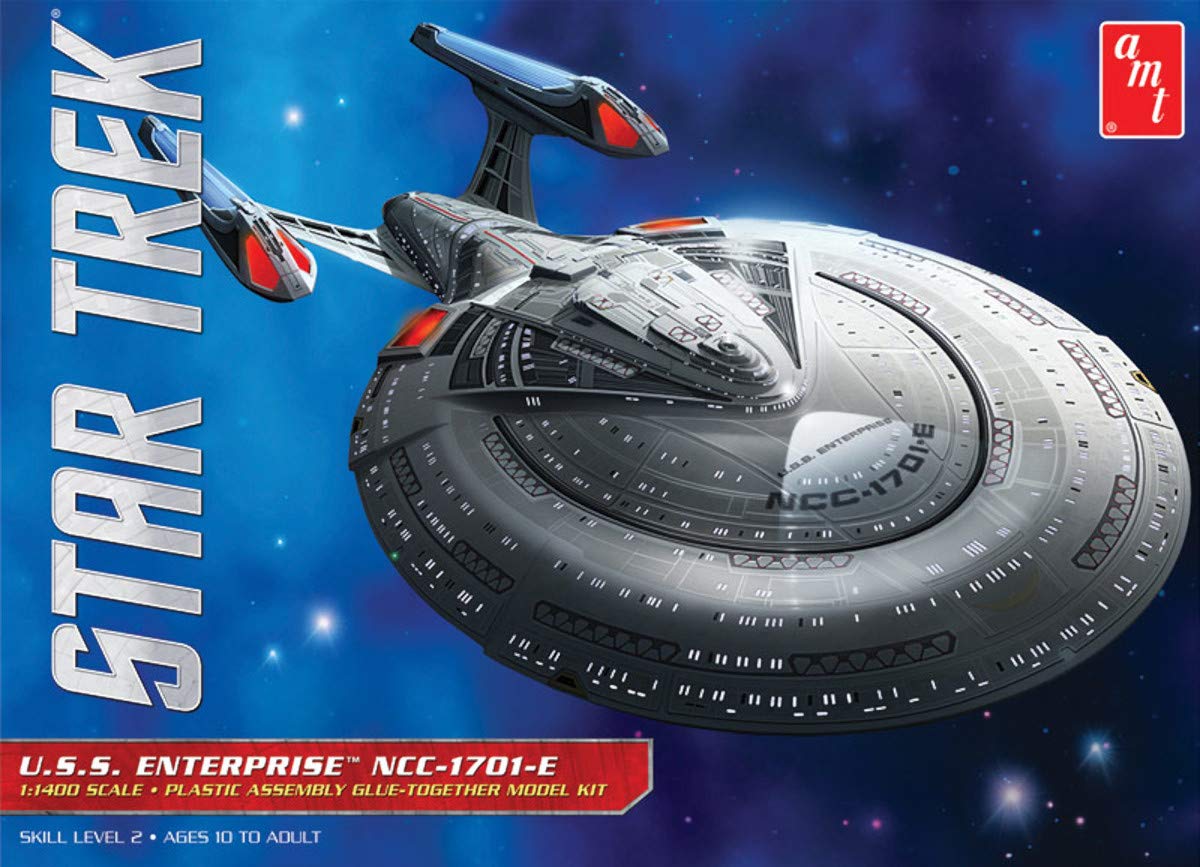 AMT 853 1/1400 Star Trek USS Enterprise 1701-E Model Kit