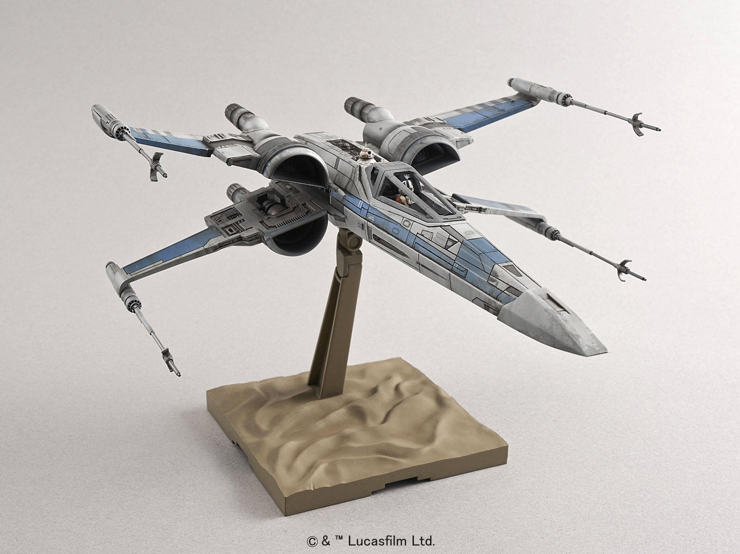 Bandai 202289 Resistance X-Wing Star Fighter "Star Wars: The Force