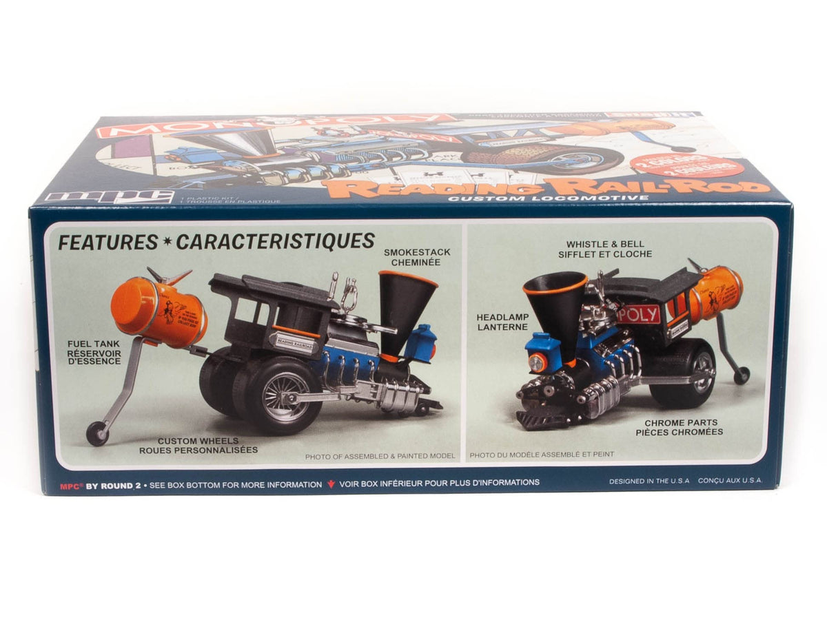 MPC 945M Monopoly Reading Rail Rod Custom Loco (SNAP) 1:25 Model Kit