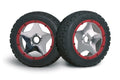 HPI Racing 3224 Super Star Whel Shiny Chrome (120X60mm/2pcs) - Baja 5B