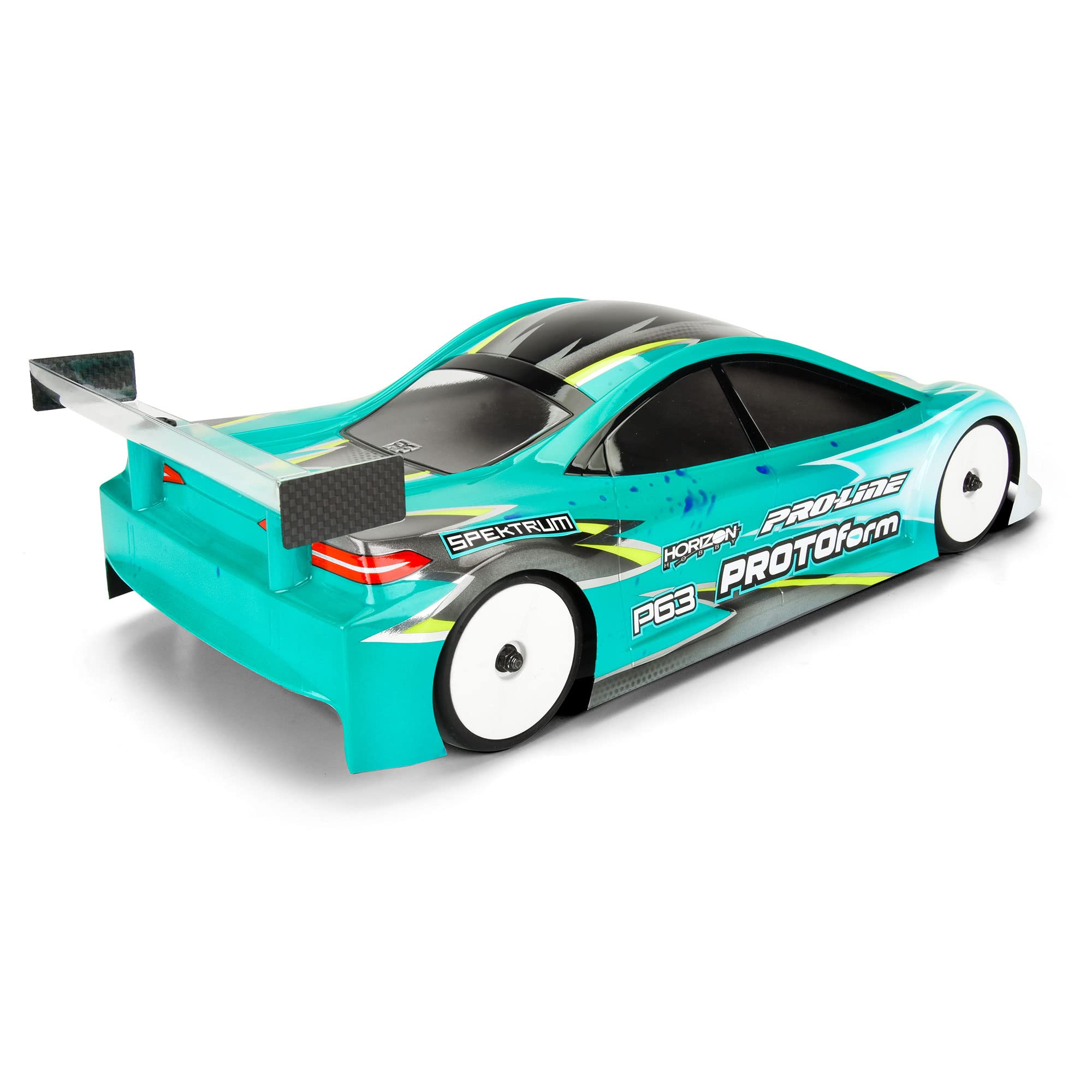 Pro-Line 158025 1/10 P63 Light Weight (0.65mm) Clear Body for 190mm TC