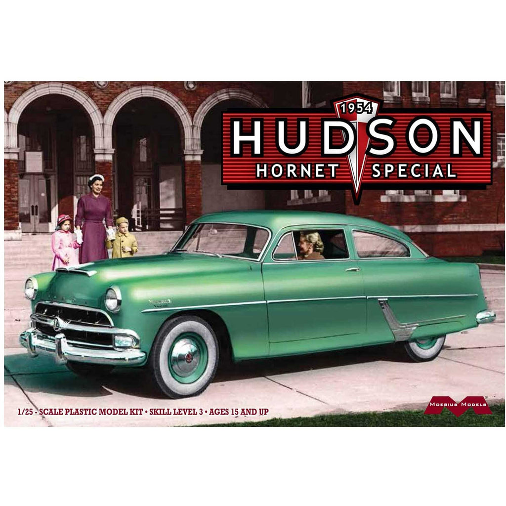 Moebius Models 1214 1/25 1954 Hudson Hornet Special Model Kit