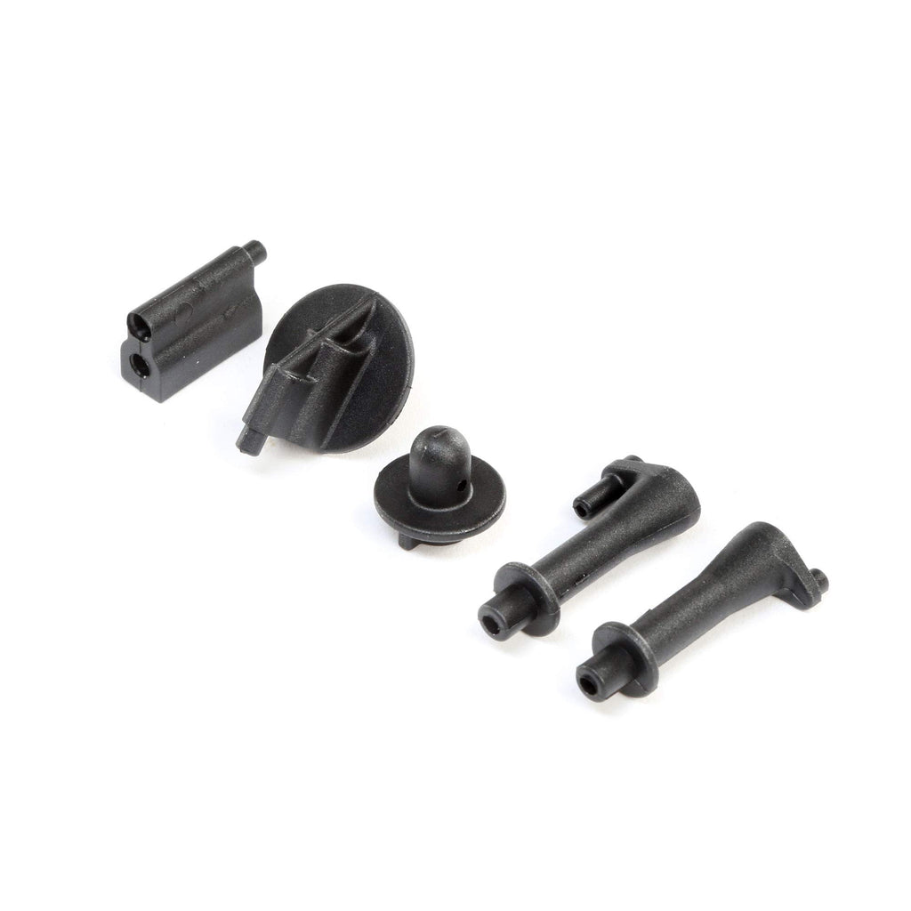Team Losi Racing TLR241031 Body Posts & Tank Mount: 8X