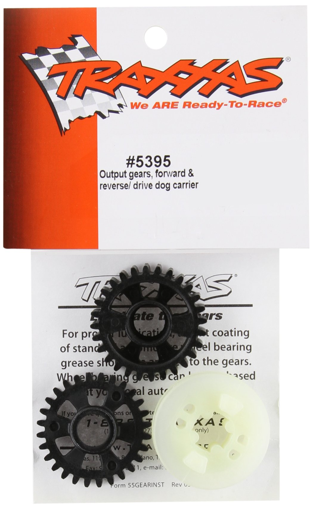 Traxxas 5395 Forward & Reverse Output Gears: Revo 3.3, 2.5 & T-Maxx 3.3