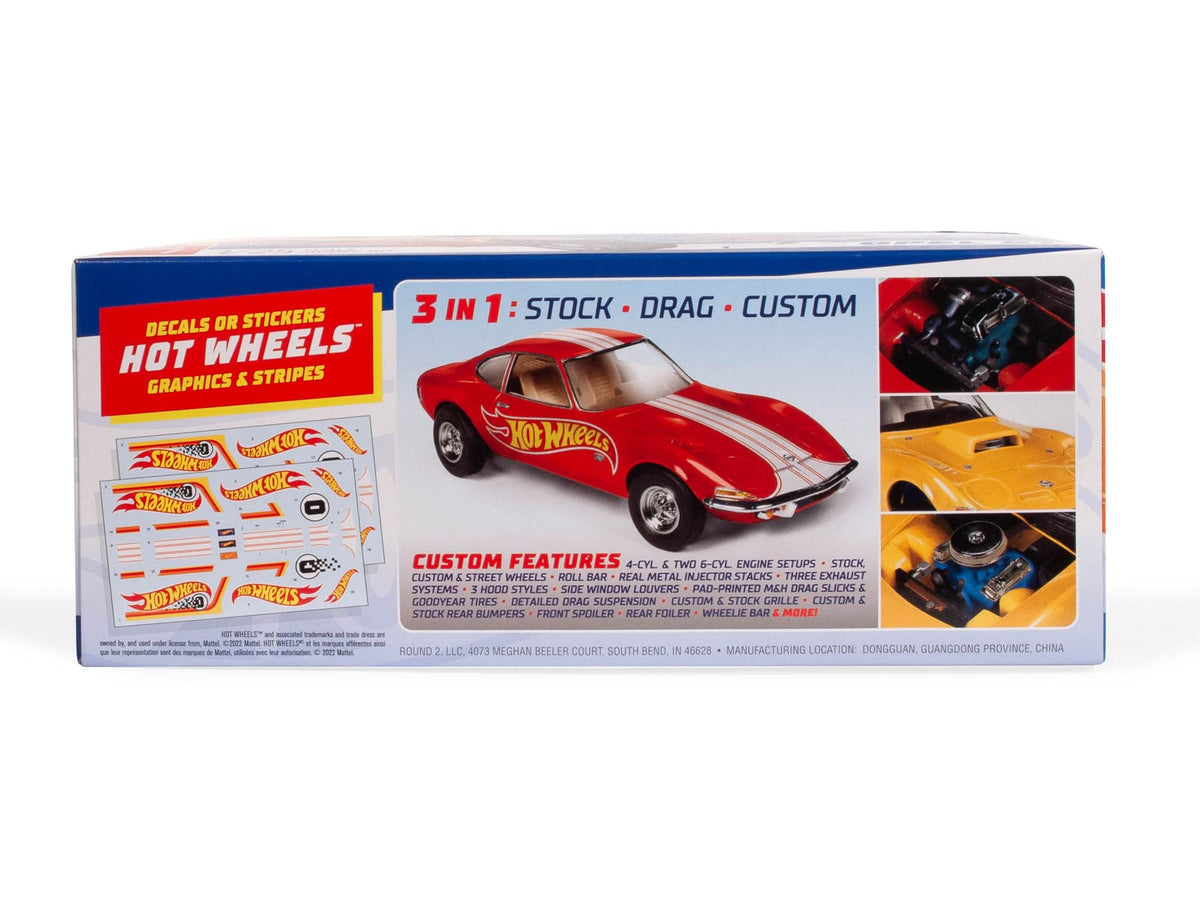 AMT 1303 Hot Wheels Buick Opel GT 1:25 Model Kit