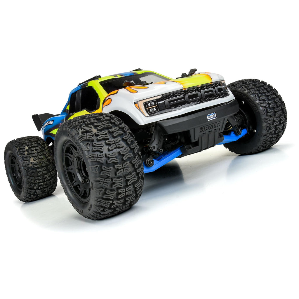 Pro-Line 639906 Bash Armor Front Suspension Arms (Blue) for ARRMA 3S Vehicles