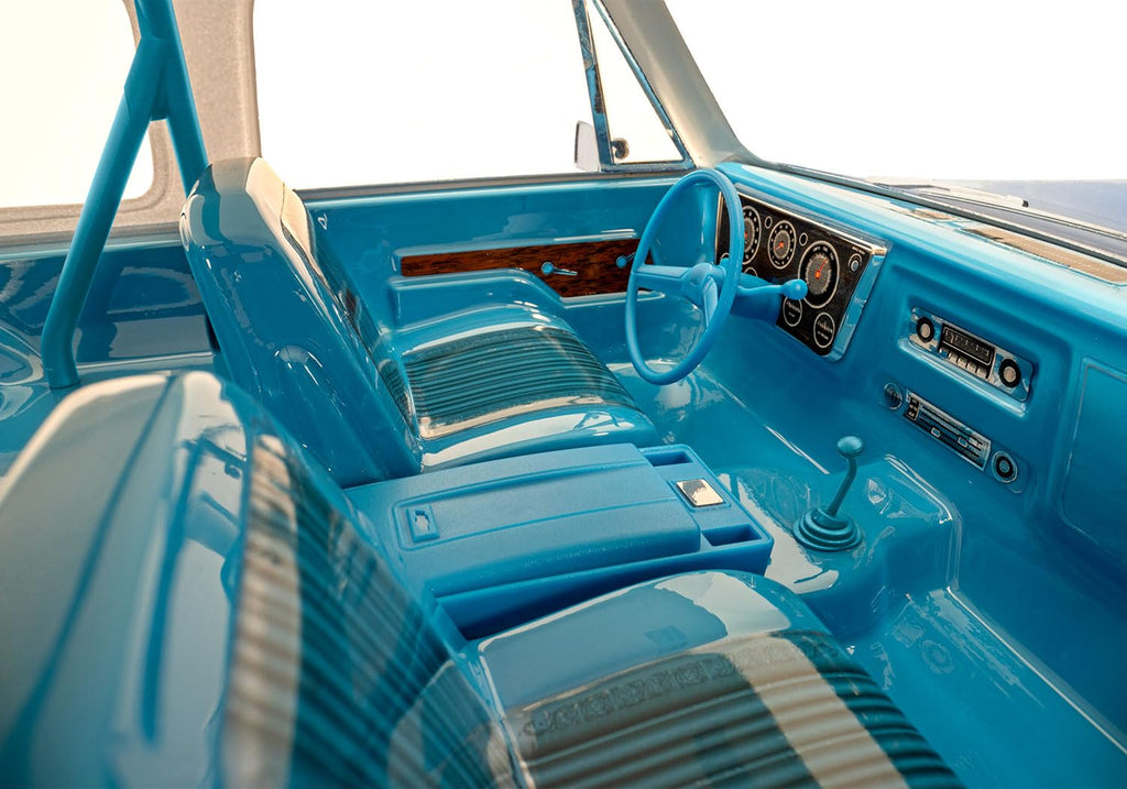 Traxxas 9114-BLUE Interior 69-72 Blazer, Blue