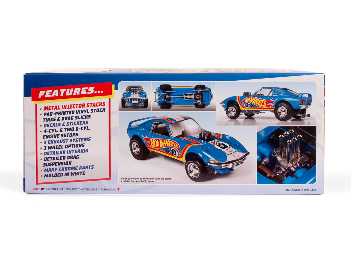 AMT 1303 Hot Wheels Buick Opel GT 1:25 Model Kit