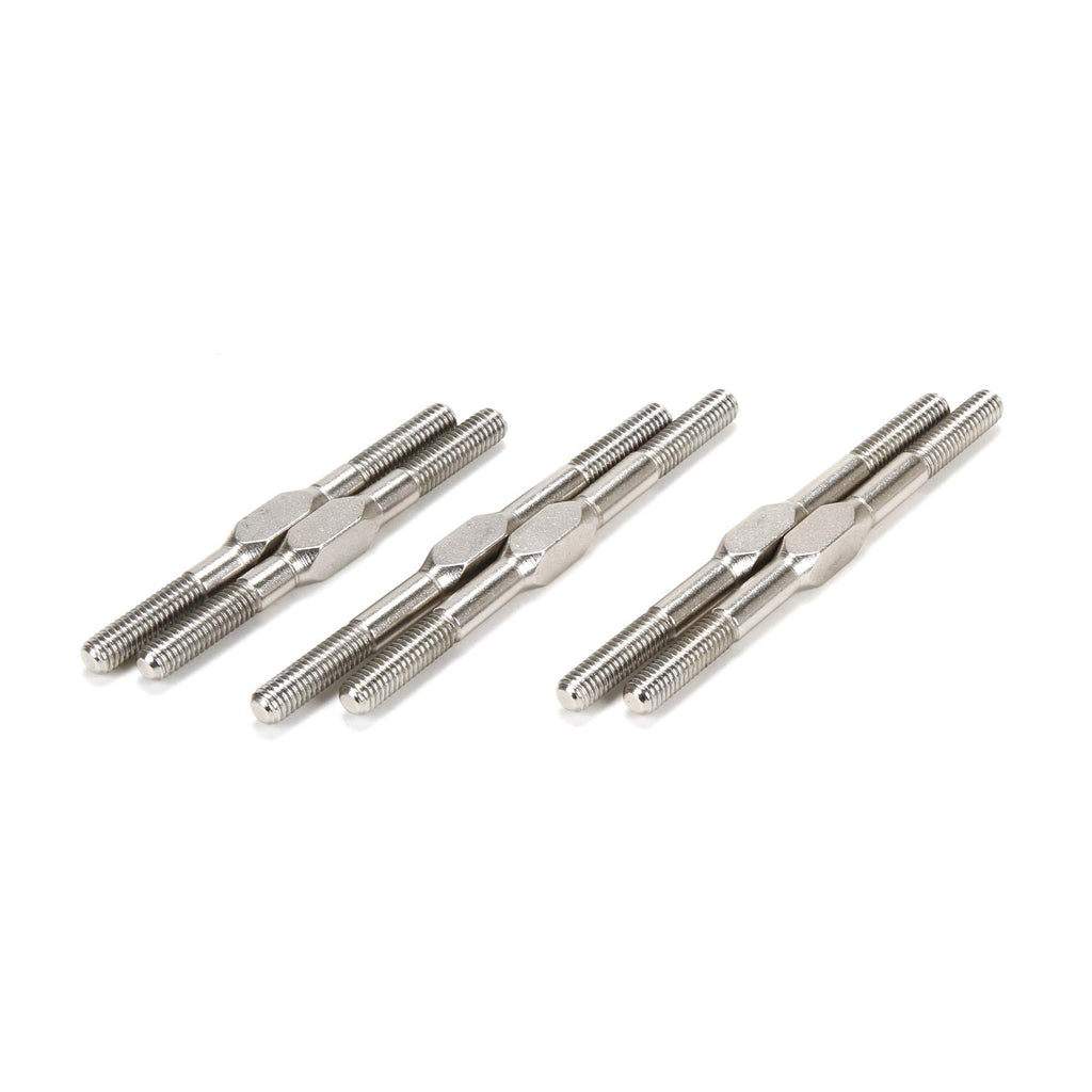 Losi LOS254004 Turnbuckle Set (6): 1/5 MINI WRC
