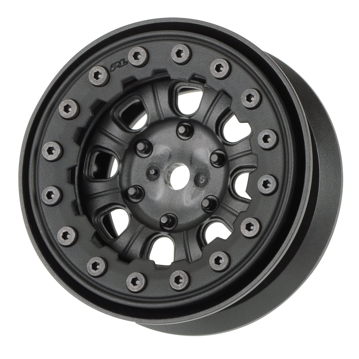 Pro-Line 274715 Denali 1.9 BeadLoc 8 Spoke Fr/Rear Wheels(2)