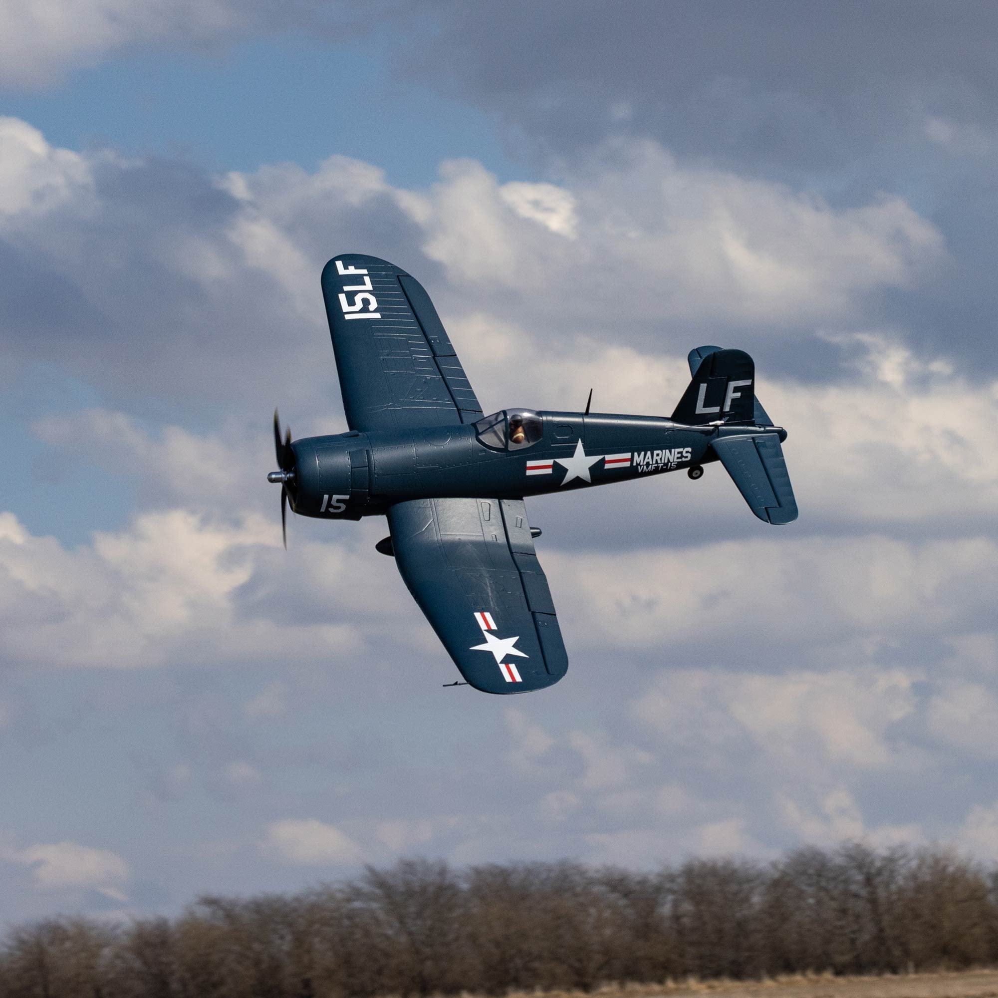E-Flite EFL18550 F4U-4 Corsair 1.2m BNF Basic Airplane