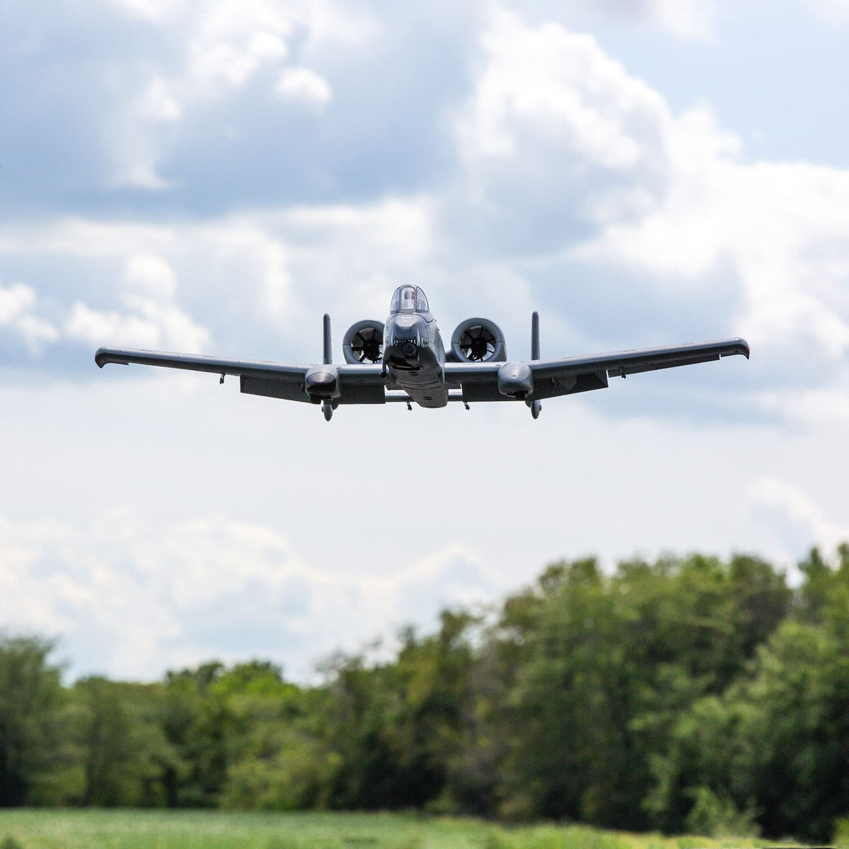 E-Flite EFL011500 A-10 Thunderbolt II Twin 64mm EDF BNF Basic Jet Airplane AS3X SAFE