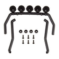 Team Associated 41067 CR12 Roll Bar and Bumper Set, Black