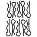 Axial AXA1059 Black Body Clips / Pins (10) 6mm: 1/8 Yeti XL 1/10 Yeti/RR10