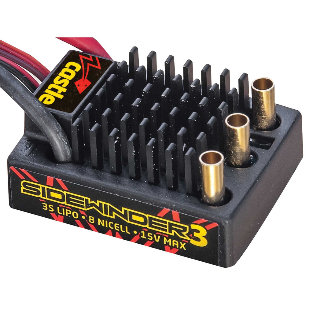 Castle Creations 010-0115-00 Sidewinder SV3 12V ESC Waterproof: 1/10
