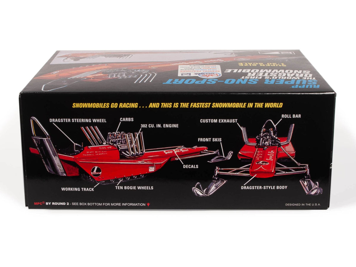 MPC 961 Rupp Super Sno-Sport Snow Dragster 1:20 Model Kit